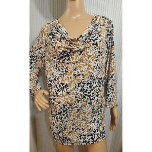 Style co  Blouse for women Size XL With Sequins Stretch  B9